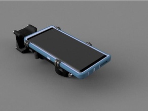 conforme bicicletta staminali montato un porta telefono sport & fitness all'aperto 3d print model - Mito3D
