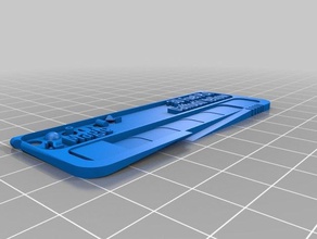 meine angepasste filament swatch-filament-test 3d Drucker Zubehör kundengebundene 3d print model - Mito3D