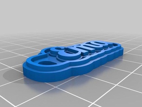 ema keychains customized 3d print model - Mito3D