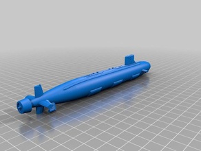 uss connecticut ssn-22 vehicles navy nuclear submarines us 3d print model - Mito3D
