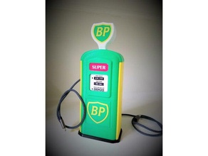 bp vintage gas pump desk charger office mmu palette2 usb 3d print model - Mito3D