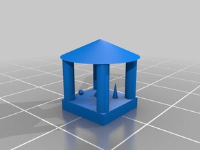 piccolo padiglione edifici e strutture 3d print model - Mito3D