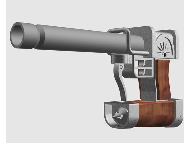 aot anti-Personen-vertikale Manöver-Ausrüstung Requisiten attack titan gun kenny shingeki no kyojin 3D print model - Mito3D