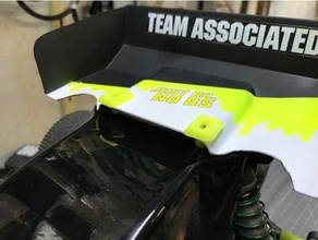team associated rc10 mondes voiture wingmounts r c véhicules 3d print model - Mito3D