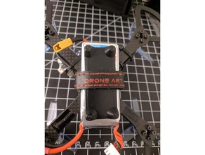 mini quad battery saver protettore r c i veicoli armatura drone lipo caso micro quadcopter 3d print model - Mito3D