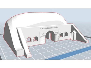 erfprins gatehouse binalar ve yapılar fort kapısı donanma 3d print model - Mito3D