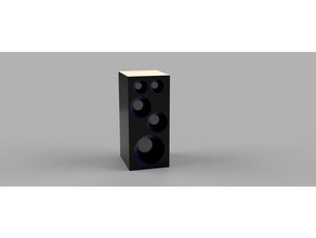 speaker 28mm scale model furniture 28mmscale miniature 3d print model - Mito3D
