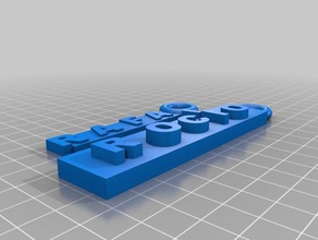 cópia llavero rocio y rafa A impressão 3d 3d print model - Mito3D