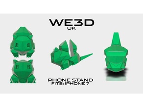 bulbasaur - iphone 7 stand telefono cellulare 3d print model - Mito3D