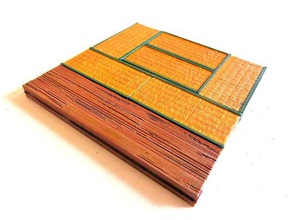 japanese samurai tatami mat buildings & structures floor japan 3d print model - Mito3D