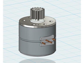 2 phase 4 wire micro stepper motor pm15s-020-skh4 electronics 3d print model - Mito3D