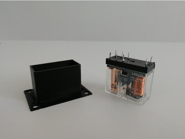 relais-Halter - Elektronik 3D print model - Mito3D