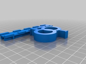 my customized vacuum cleaner nerf rail adaptor toys & games 3d print model - Mito3D