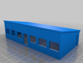 dojo buildings & structures architecture ho scale n 3d print model - Mito3D