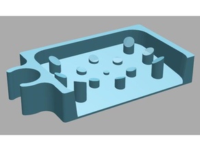 soap holder bathroom clip soapdish dish tray 3d print model - Mito3D