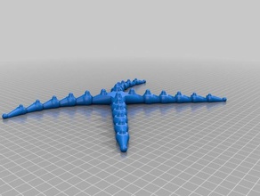 starfish4 2 a los animales personalizado 3d print model - Mito3D