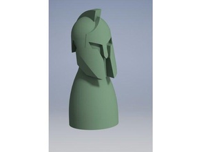 spartan figure board games chess boardgame helmet 3d print model - Mito3D