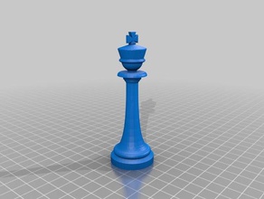 chess pieces set 3d print model - Mito3D