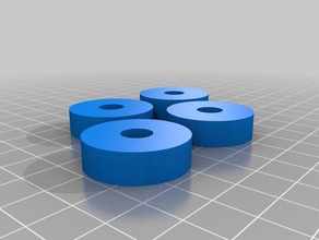pro tevo tarantula - ayak damper y 3d yazıcı parçaları 3d print model - Mito3D