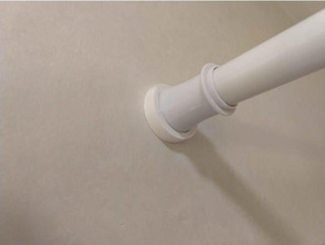 duş perdesi çubuk destek banyo 3d print model - Mito3D