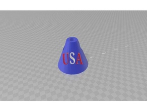 usa sparkler holder containers 4th july fireworks 3d print model - Mito3D