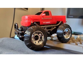 toy truck wheel vehicles 3d print model - Mito3D