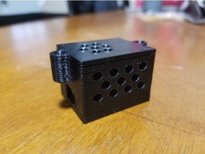 compact case d1mini sht30 temperature humidity sensor shield electronics d1 mini esp8266 nodemcu 3d print model - Mito3D
