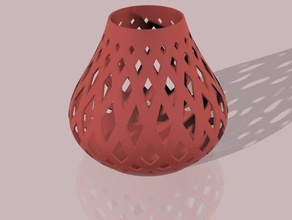 curvy vase decor 3d print model - Mito3D
