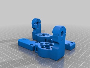 fácil asembly vtol tilt rotor r c veículos 3d print model - Mito3D