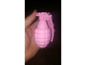pineapple grenade props 3d print model - Mito3D