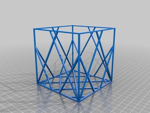 meine angepasste mesh box - Organisation kundengebundene 3d print model - Mito3D