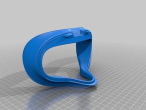 oculus busca facial interface de digitalização brinquedo & acessórios para jogos Digitalização em 3d óculo toque scan fone ouvido vr 3d print model - Mito3D
