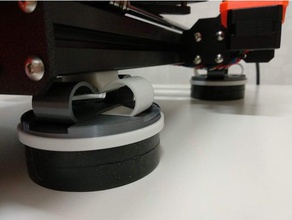 amortiguador de vibraciones la proposición prusa Impresora 3d las piezas amortiguadores vibración 3d print model - Mito3D