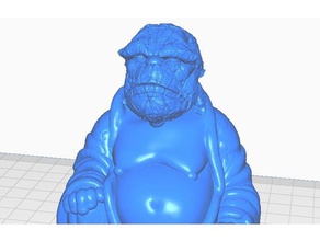 thing buddha marvel collection sculptures bust comics remix statue 3d print model - Mito3D