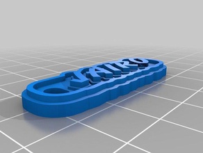 jairo llaveros personalizado 3d print model - Mito3D