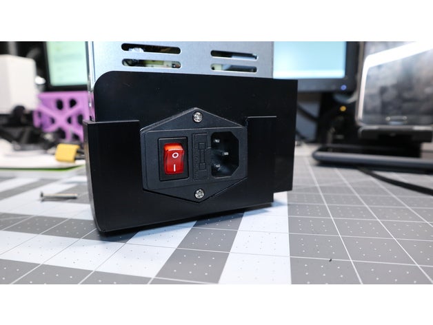 ender3 pro slide powersupply support 3d printer parts creality 3D print model - Mito3D
