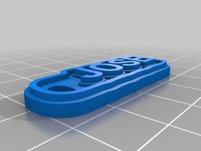 jose keychains customized 3d print model - Mito3D