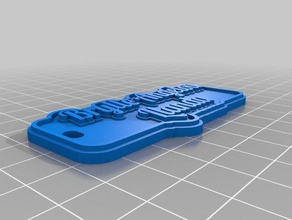 brylle angelou Schlüsselanhänger kundengebundene 3d print model - Mito3D