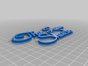 love shack işaretler ve logolar 3d print model - Mito3D