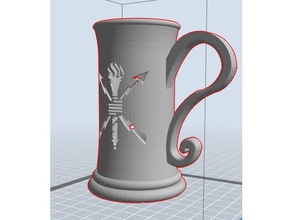 can holder food & drink beer beerholder cup monster navy stein 3d print model - Mito3D