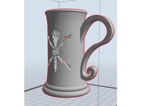 sahibi olabilir yiyecek ve içecek bira beerholder kap bardak tutacağı canavar donanma stein 3d print model - Mito3D