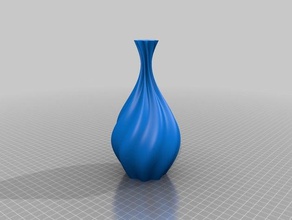 my customized vase bowl openscad generator b decor 3d print model - Mito3D