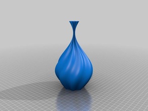 my customized vase bowl openscad generator c decor 3d print model - Mito3D