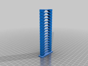 temp tower 250 170 3d printing tests customized 3d print model - Mito3D