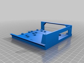 ender 3 case lid fans 3d printer parts 3d print model - Mito3D