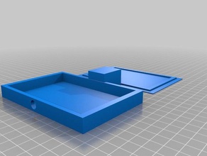 caja soporte iluminador 23 cm 11 A impressão 3d 3d print model - Mito3D