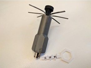 lockpick decoder tubular lock tools lockpicking locksport picking 3d print model - Mito3D