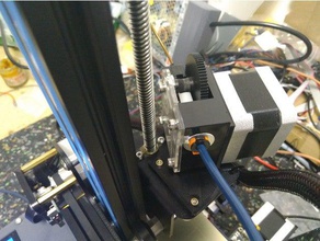 ender-2 3 cr10 bowden titan extruder mounting bracket 3d printer parts creality ender 2 e3d ender2 ender3 camera 3d print model - Mito3D