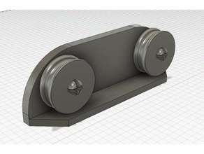 brh - basic roll holder 3d printer accessories filament spool filement 3d print model - Mito3D
