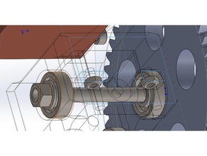 gear extruder design 3d printer extruders part stepper motor 3d print model - Mito3D